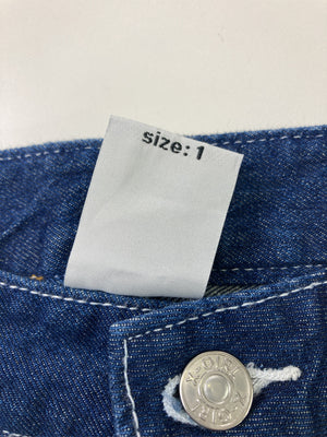 X-GIRL/エックスガール/デニムパンツ/パンツ/ブルー/1