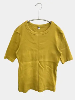 UNIQLO/ユニクロ/Tシャツ/カットソー/トップス/イエロー/M