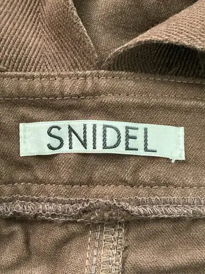 SNIDEL/スナイデル/サロペット/オーバーオール/オールインワン・サロペット/ブラウン/0