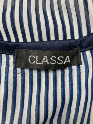 CLASSA/シャツ/ブラウス/トップス/ネイビー/M
