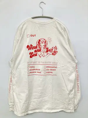 WIND AND SEA/ウィンダンシー/Tシャツ/カットソー/トップス/ホワイト/XL