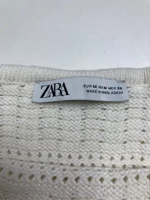 ZARA/ザラ/Tシャツ/カットソー/トップス/ホワイト/M