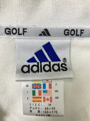 adidas/アディダス/ポロシャツ/トップス/ホワイト/M