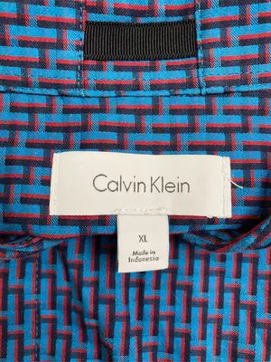 Calvin Klein/カルバンクライン/シャツ/ブラウス/トップス/ブルー/XL