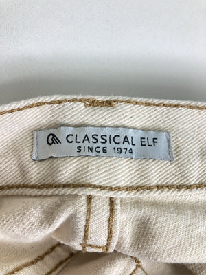 CLASSICAL ELF/クラシカルエルフ/デニムパンツ/パンツ/ベージュ/S