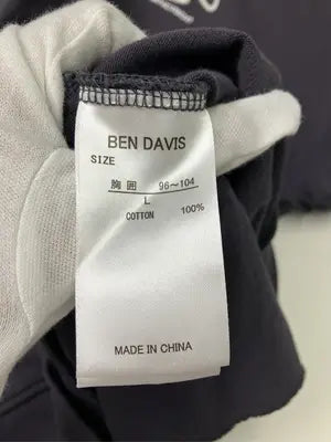 BEN DAVIS/ベンデイビス/スウェット/トップス/ブラック/L
