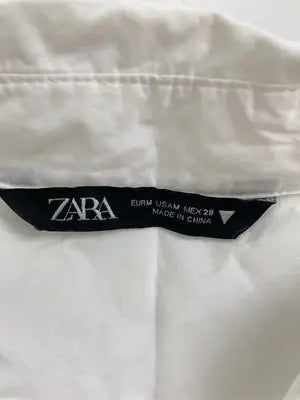 ZARA/ザラ/シャツ/ブラウス/トップス/ホワイト/EUR M