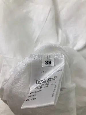 FRENCH LINEN/フレンチリネン/シャツ/ブラウス/トップス/ホワイト/38