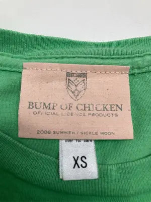 BUMP OF CHICKEN/Tシャツ/カットソー/トップス/グリーン/XS