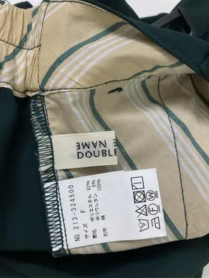 DOUBLE NAME/ダブルネーム/その他パンツ/パンツ/グリーン/F
