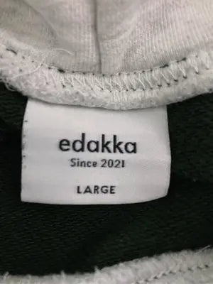 edakka/パーカー/トップス/グリーン/LARGE