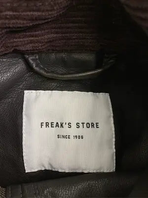 FREAK'S STORE/フリークスストア/レザージャケット/ジャケット/アウター/ブラウン/F