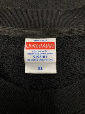 United Athle/ユナイテッドアスレ/Tシャツ/カットソー/トップス/ブラック/XL