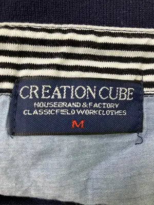 Creation Cube/クリエイションキューブ/ポロシャツ/トップス/ネイビー/M