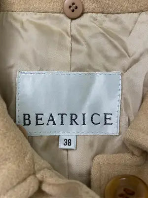beatrice/ステンカラーコート/ジャケット/アウター/ベージュ/38