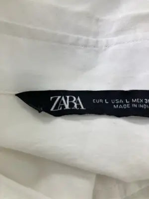 ZARA/ザラ/シャツ/ブラウス/トップス/ホワイト/L
