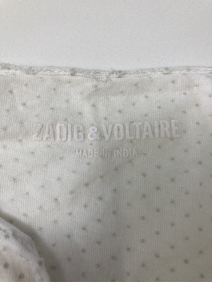 ZADIG&VOLTAIRE/Tシャツ/カットソー/トップス/ホワイト/M