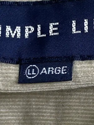 SIMPLE LIFE/シンプルライフ/シャツ/ブラウス/トップス/カーキ/LL