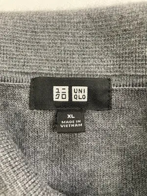 UNIQLO/ユニクロ/シャツ/ブラウス/トップス/グレー/XL