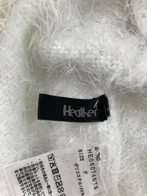 Heather/ヘザー/ニット/セーター/トップス/ホワイト/F