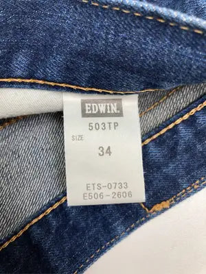 EDWIN/エドウィン/デニムパンツ/パンツ/ネイビー/34