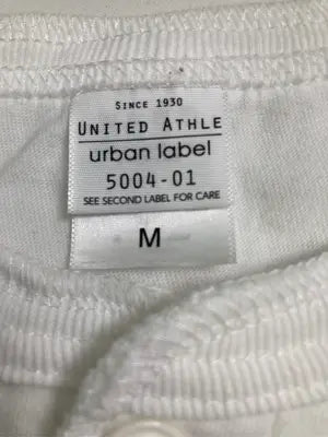 United Athle/ユナイテッドアスレ/Tシャツ/カットソー/トップス/ホワイト/M