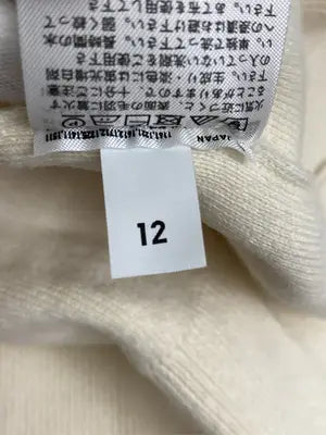 UNIQLO/ユニクロ/ニット/セーター/トップス/アイボリー/L