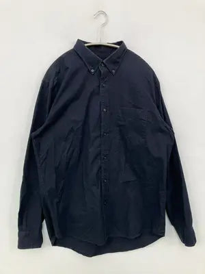UNIQLO/ユニクロ/シャツ/ブラウス/トップス/ネイビー/L