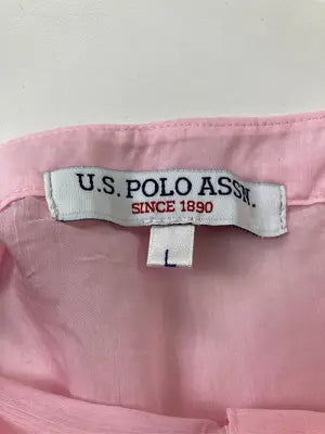 U.S. POLO ASSN./ユーエスポロアッスン/シャツ/ブラウス/トップス/ピンク/L