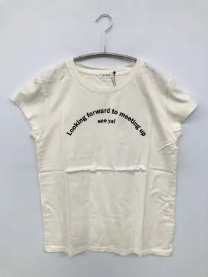 Evris/エヴリス/Tシャツ/カットソー/トップス/ホワイト/F
