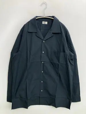 UNIQLO U/ユニクロユー/シャツ/ブラウス/トップス/ブラック/L