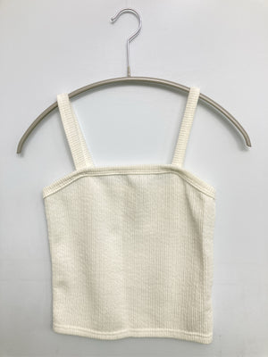 キャミソール/トップス/ホワイト