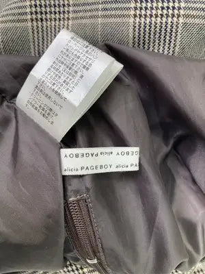 alicia PAGEBOY/アリシアページボーイ/ミモレ/半端丈スカート/スカート/グレー/M