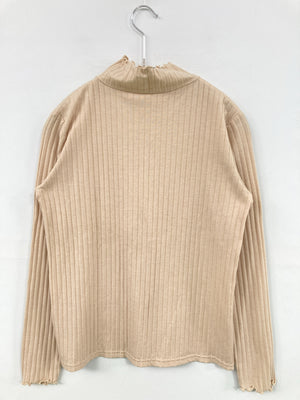 ZOOTIE DES SUCETTES/ズーティーデシュセット/ニット/セーター/トップス/ベージュ/M