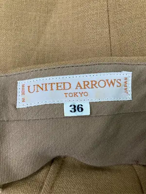 UNITED ARROWS/ユナイテッドアローズ/スラックス/パンツ/ブラウン/36
