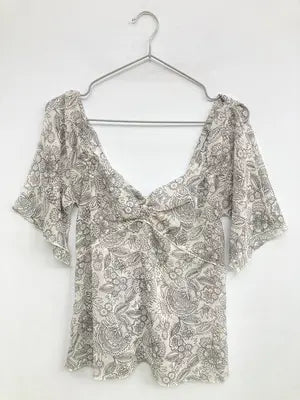 n'win/Tシャツ/カットソー/トップス/グレー