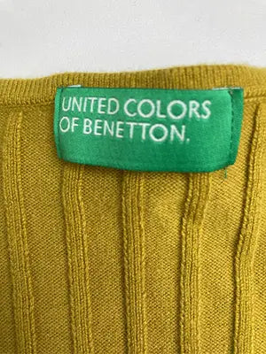 UNITED COLORS OF BENETTON/ユナイテッドカラーズオブベネトン/ワンピース/ワンピース/ドレス/イエロー/S
