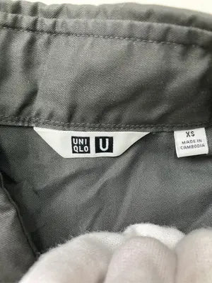UNIQLO/ユニクロ/シャツ/ブラウス/トップス/ブラック/XS