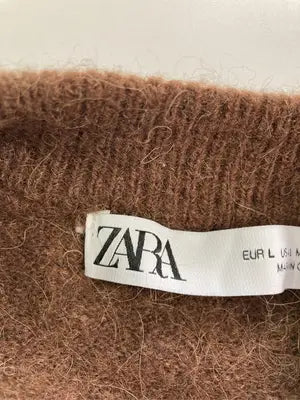 ZARA/ザラ/ニット/セーター/トップス/ブラウン/L