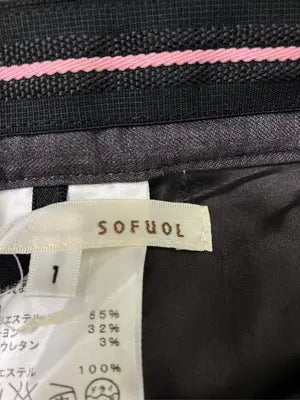 SOFUOL/スラックス/パンツ/グレー/1