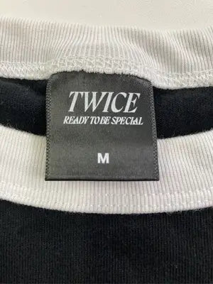 TWICE/Tシャツ/カットソー/トップス/ブラック/M