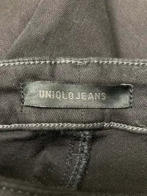 UNIQLO JEANS/ユニクロジーンズ/デニムパンツ/パンツ/ブラック/22(56cm)