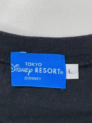 TOKYO DISNEY RESORT/トウキョウディズニーリゾート/Tシャツ/カットソー/トップス/ブラック/L