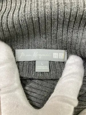 UNIQLO/ユニクロ/ニット/セーター/トップス/グレー/L