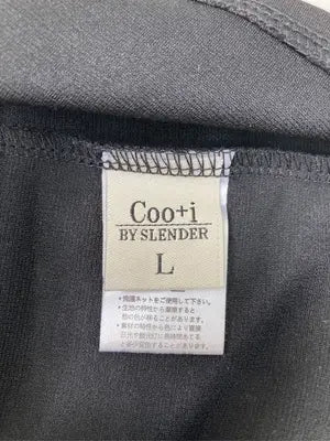 Coo+i/シャツワンピース/ワンピース/ドレス/ブラック/L