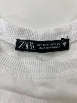 ZARA/ザラ/タンクトップ/トップス/ホワイト/EUR S