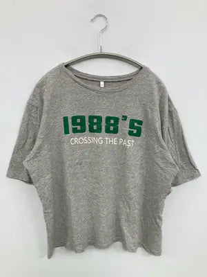 JUNOAH/ジュノア/Tシャツ/カットソー/トップス/グレー/XL
