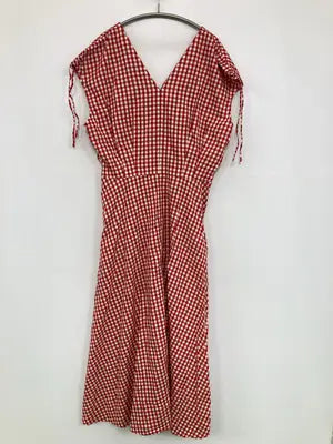 UNIQLO/ユニクロ/ワンピース/ワンピース/ドレス/レッド/L