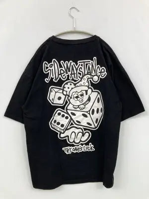 SIDEWAY STANCE/Tシャツ/カットソー/トップス/ブラック/L