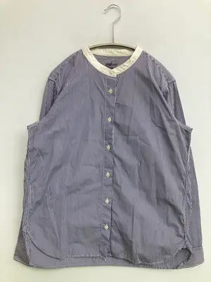 無印良品/ムジルシリョウヒン/シャツ/ブラウス/トップス/ネイビー/L